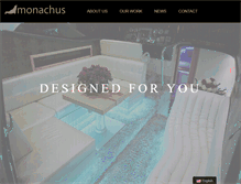 Tablet Screenshot of monachusyachts.com